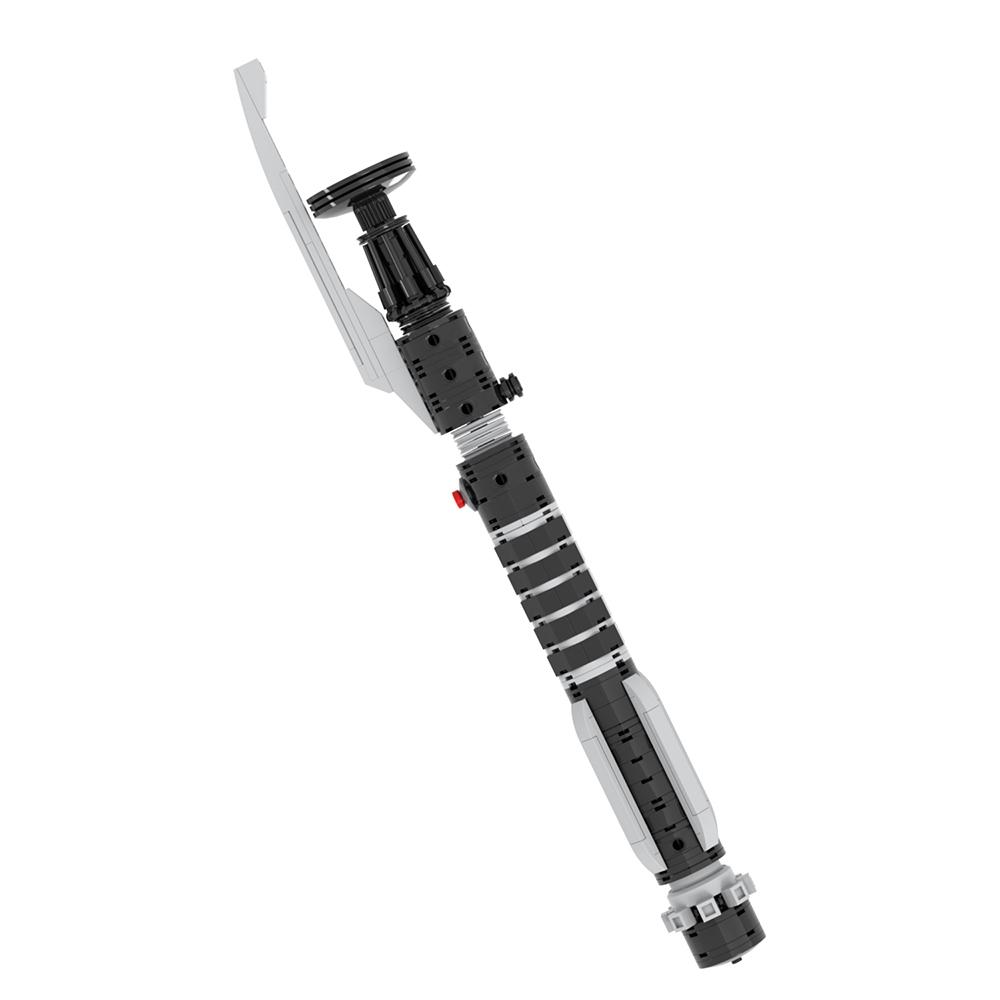 MOOXI Lightsaber MOC Bricks Set Dueling Blaster Laser Movie Space Wars Light Sword Hilt DIY Building Block Weapon Kids Toys Gift