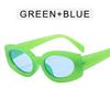 New Fashion Sunglasses Women Candy Color Oval Shape UV400 Protection Sun Glasses Woman Anti-glare Female Sunglass