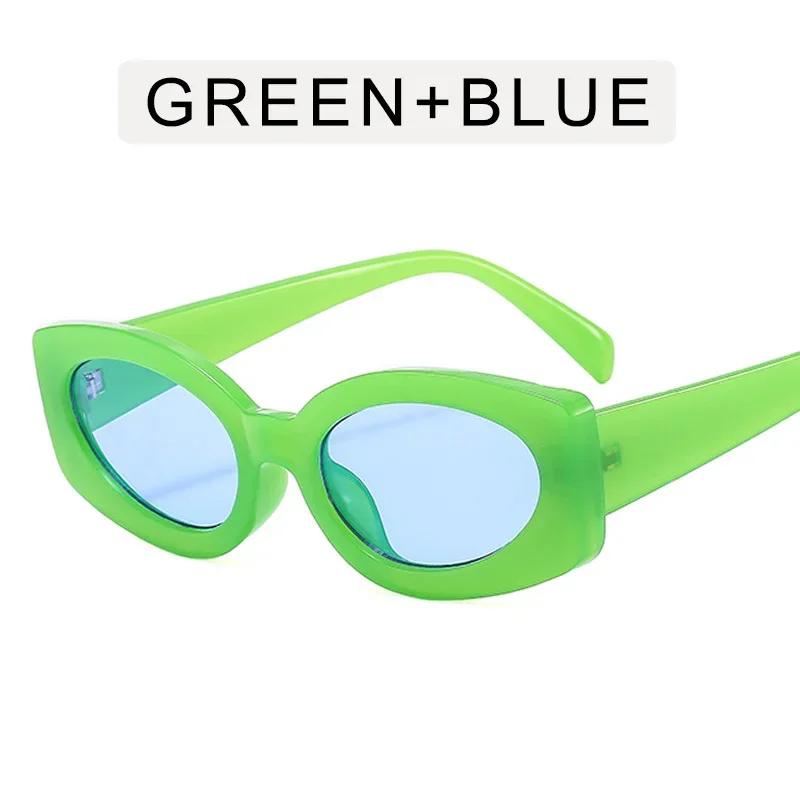 New Fashion Sunglasses Women Candy Color Oval Shape UV400 Protection Sun Glasses Woman Anti-glare Female Sunglass