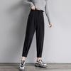 Women's Clothing New Korean Fashion Loose Simplicity Casual Handsome Zipper Solid Pockets Button Office Lady Spring Summer Pants