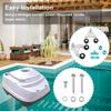 Plastic A-Frames and Pod Combos Turbine Bearings Kit Pool Cleaner Maintenance Kit Plastic Texture Suitable for Pool Vacuum
