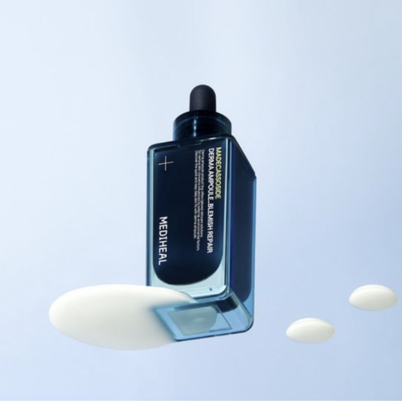 MEDIHEAL Madecassoside Derma Ampoule 50ml – Lightweight Hydrating Facial Ampoule