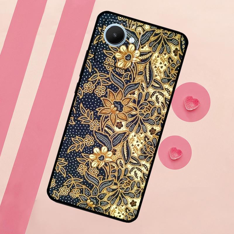 Batik Pattern For Realme 15 Pro 10 11 12 13 14 Pro Plus GT7 C67 C65 C63 C61 C55 C53 C51 C35 C71 C75 Case