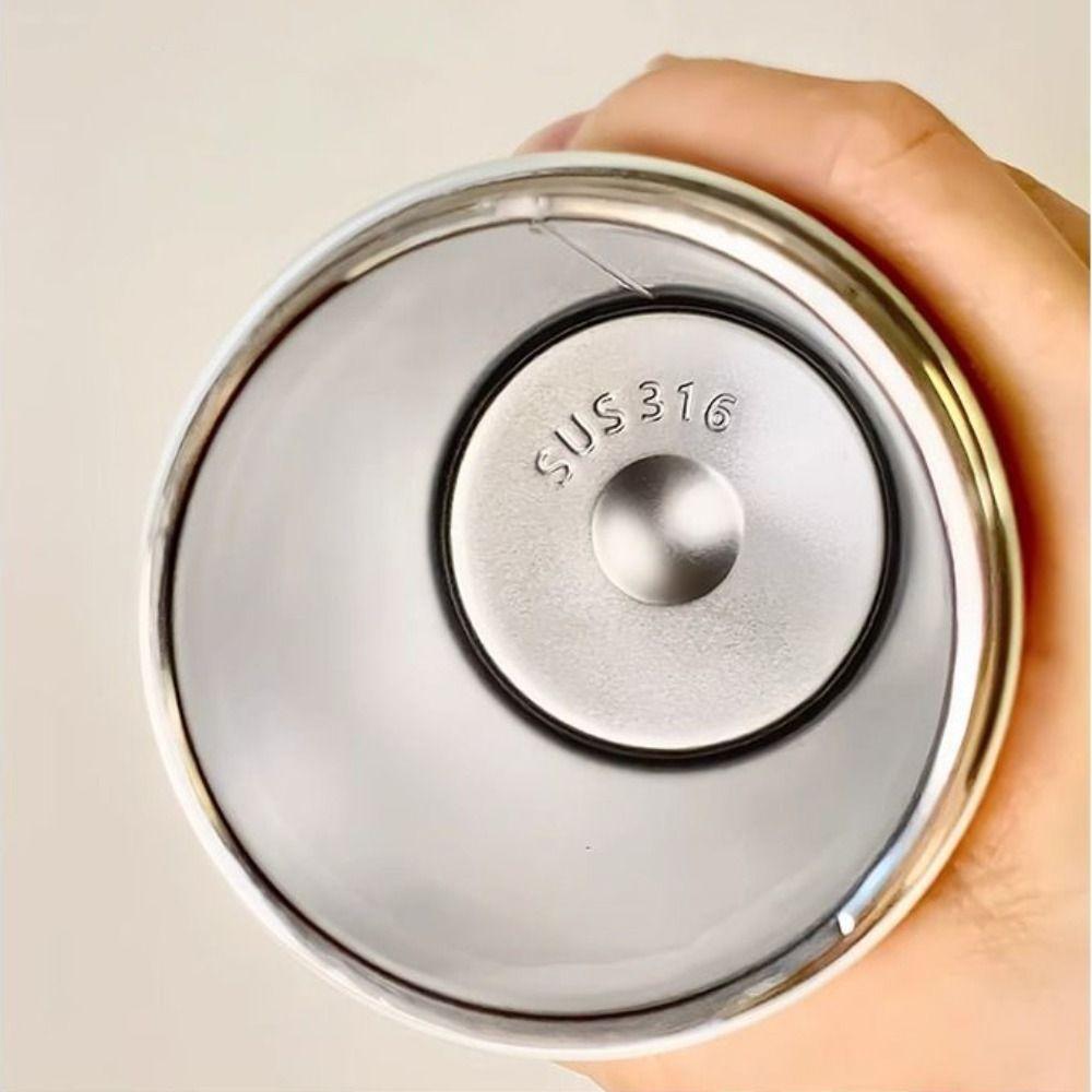 600ML Vacuum Cup 316 Stainless Steel Tumbler Portable Insulated Cup  Office Workers