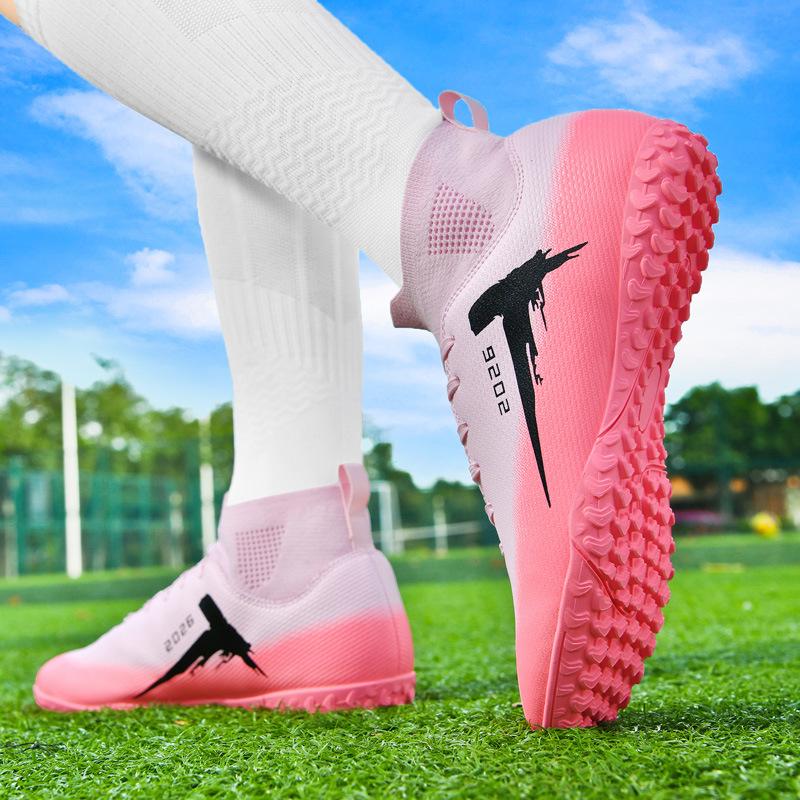 New Assassin Football Shoes Adult Training AG Spikes TF Broken Spikes Teen Student Training Shoes
