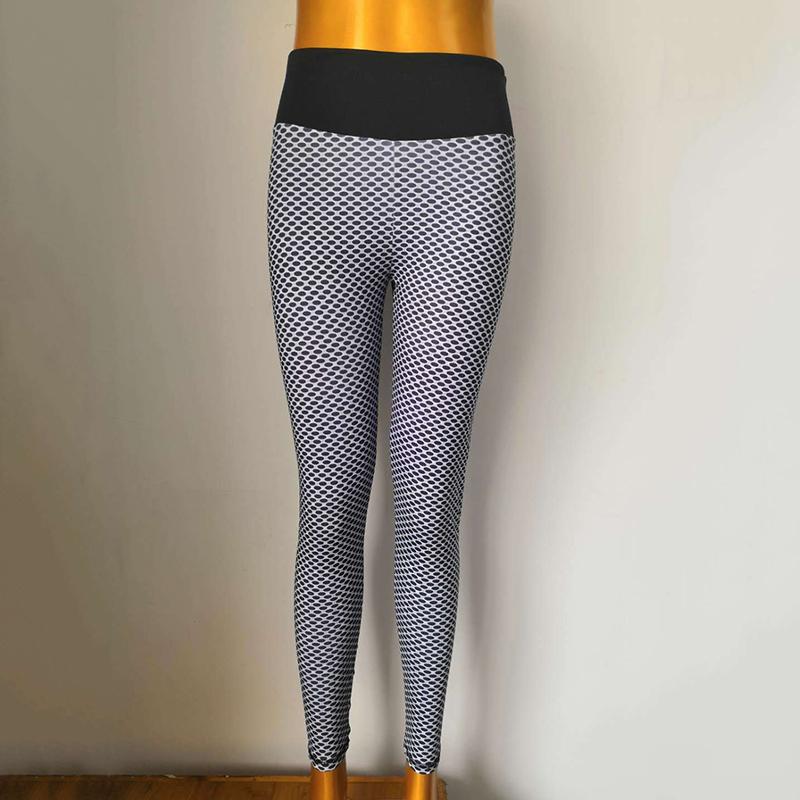 

Push Up Womens Yoga Pants High Waist Ruched Leggings Sports Fitness Workout XL