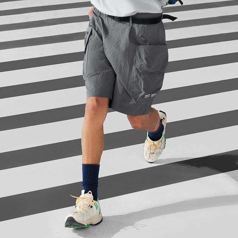 Li Ning CF Su Water-Resistant Loose Fit Casual Lace-Up Sports Shorts Women Shorts AKSU639-1