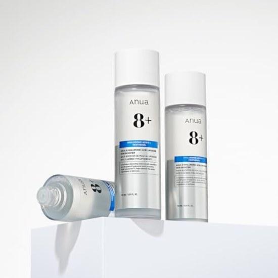 ANUA 8 Hyaluronic Acid Liposome Skin Booster 150ml Lotion Texture Moisture Care Hydration Charge Boosting Essence Cleansing Toner Dry Combination