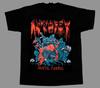 T-shirt Funerale Mentale AUTOPSY Uomo Nero E437