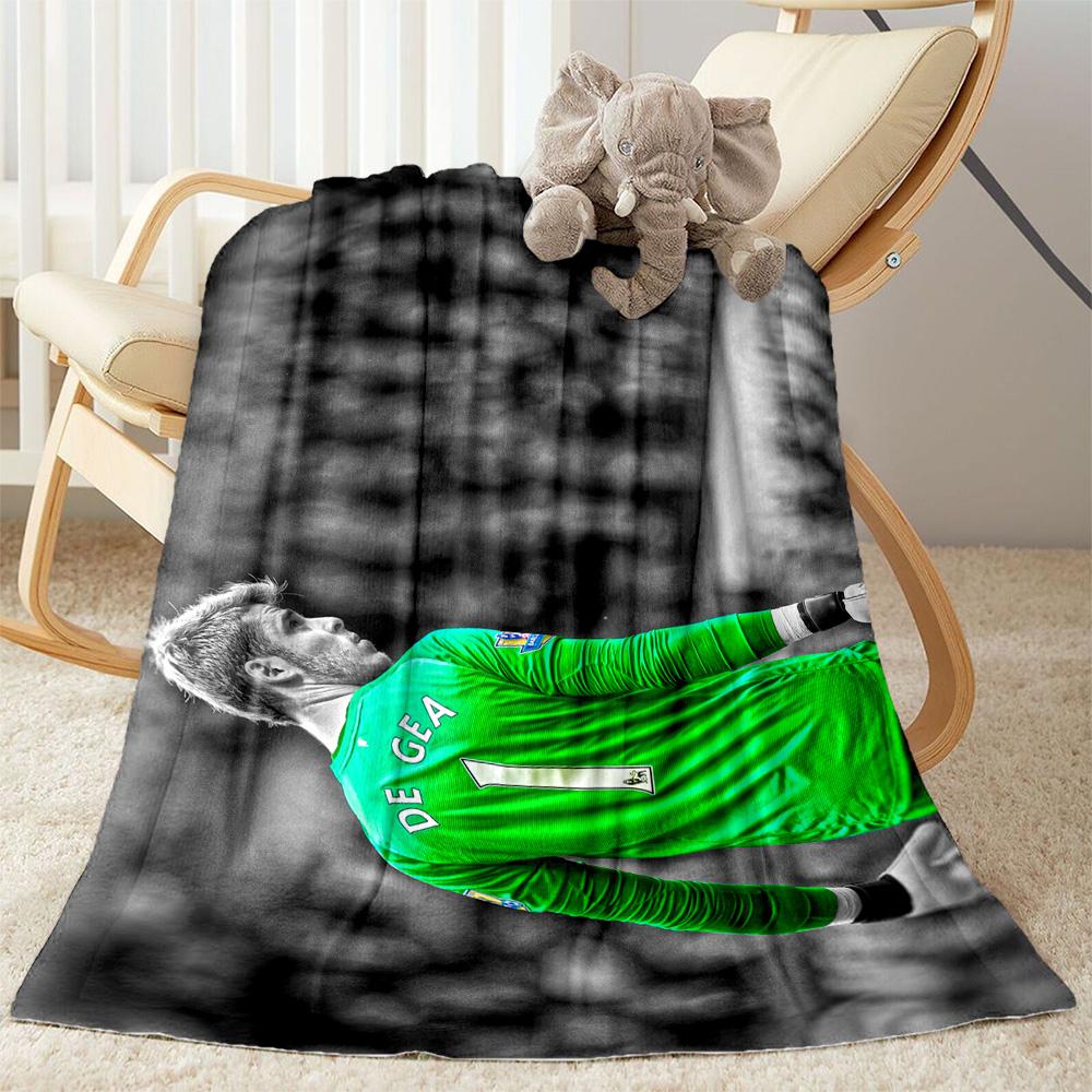 Goalkeeper Green Jersey Blanket Soft Warm Cozy Suitable for Chair Office Livingroom for All Occasions Modern Suitable for Gifting Relatives and Friend
