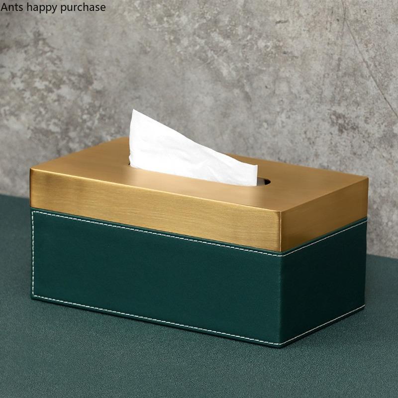 

Металлическая кожаная коробка для салфеток Коробка для хранения салфеток Прямоугольные коробки для салфеток Держатель для салфеток Держатель для салфеток Бумажные коробки Органайзер для салфеток
