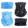 8 Cashew Nut Flower Headband Bandana Balaclava Half Face Mask Shield Head Hair Scarf Neck Gaiter Hat Multipurpose Breathable Reusable Washable for