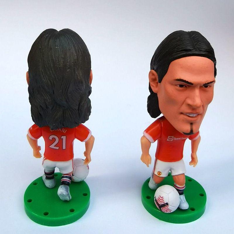 Player Mini Soccer Figures Sports Model Dolls Football Star Decoration Home