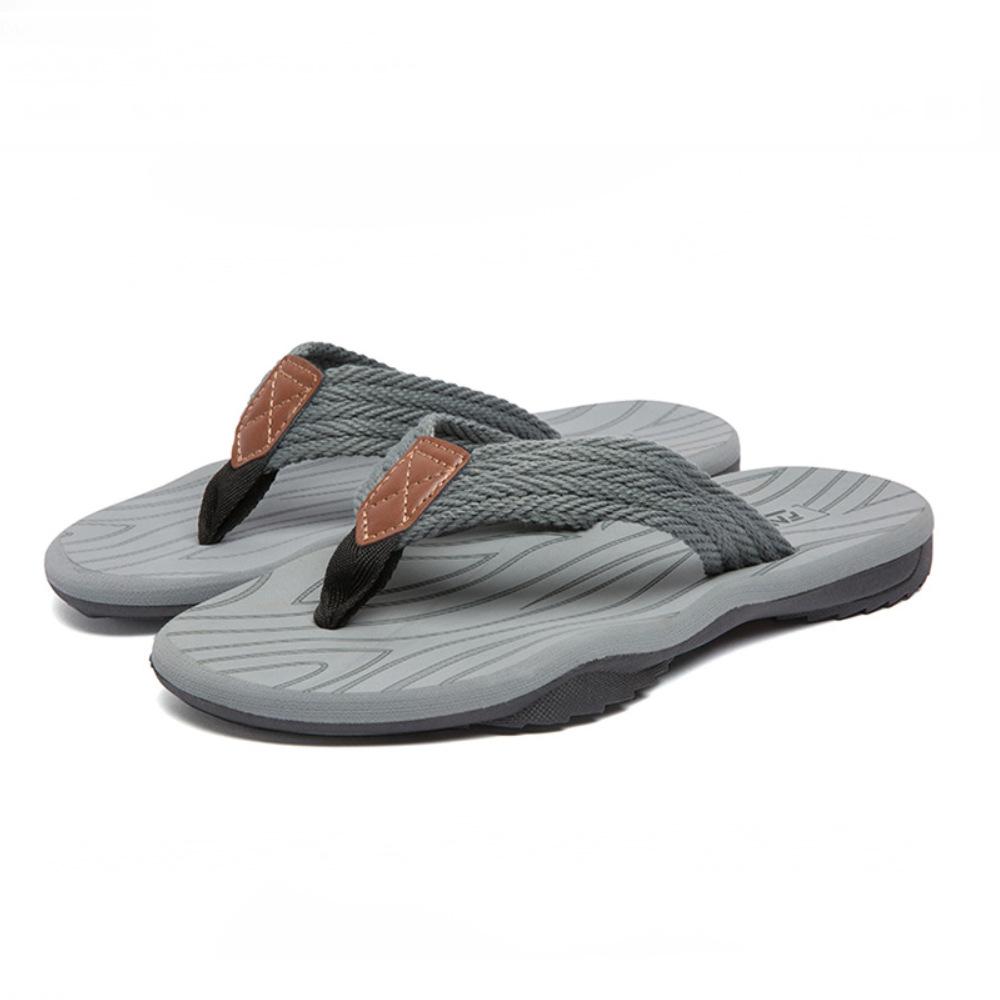 fashion Men's Shoes Soft Massage Slippers Men Outdoor Beach Flip Flops Summer Tongs Casual Man Shoes Mens Comfortable Home Chanclas