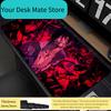Large  Mouse Pad Naruto Sasuke Office Desk Mats PC Gaming Accessories Designed Specifically MousePads Laptop Keyboard Mat