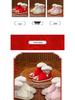 2025 Winter Chinese Hanfu Leather Snow Boots for Girls - Handmade Embroidered Cotton Children's Shoes for New Year's Day