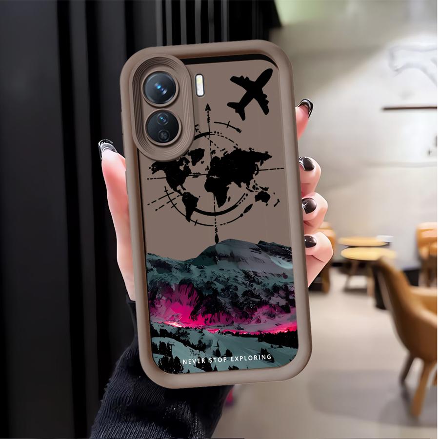 Aircraft Mountain Peak Case for Xiaomi Redmi Note 14 Pro Plus 10S 11S 9s Note 13 10 12S 11 12 Phone Cover