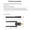 150M Bt5.4 Bluetooth Adapter Driver-Free Usb Transmitter Multi-Device Connection Game Controller Connection Signal Booster Wifi