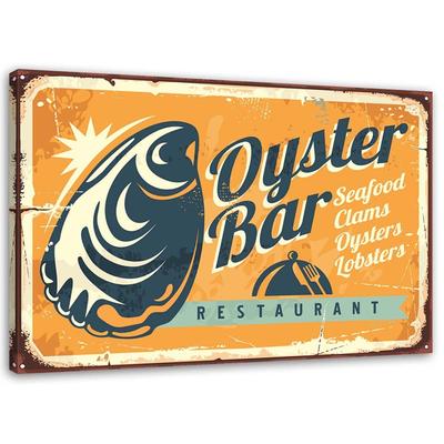Obraz Retro Sign Oyster Bar