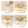 304 Stainless Steel Fine Mesh Strainer Fine Mesh Multi-function Colander Sieve Long Handle Tea Leaf Spice Strainer