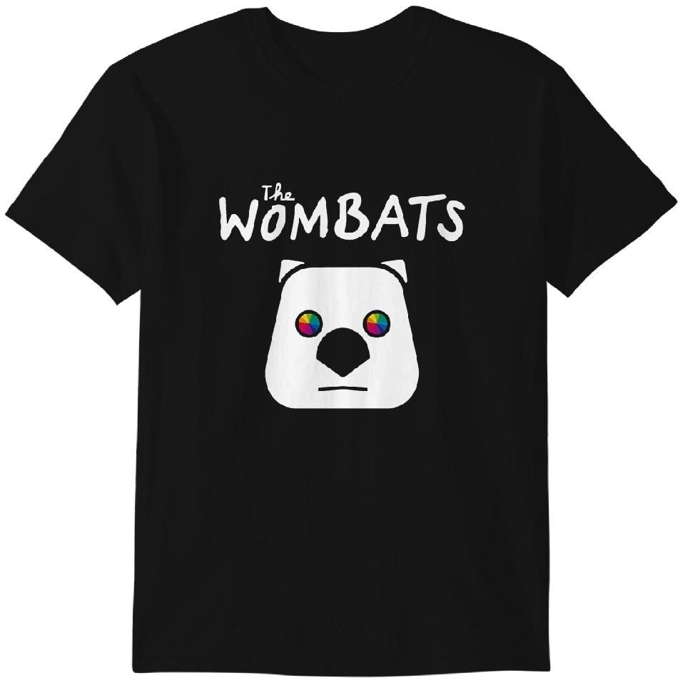 The Wombats Band T-shirt English Indie Rock Music Band Matthew Murphy Black Gildan Classic T-shirt