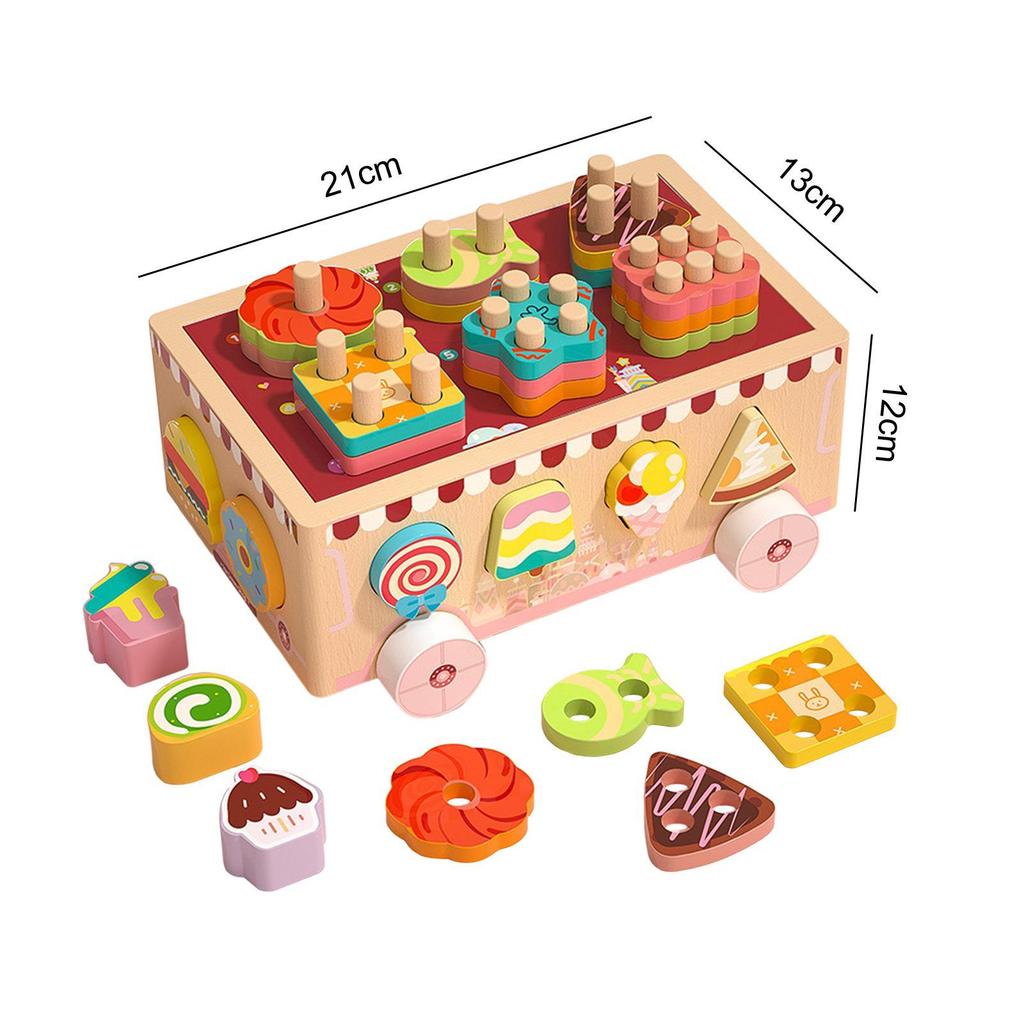 Colorful Shape Sorting Toy for Kids' Cognitive Development