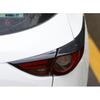 Carbon Fiber ABS Rear Tail Light Eyebrow Cover Trim For Mazda CX-5 CX5 2018-
