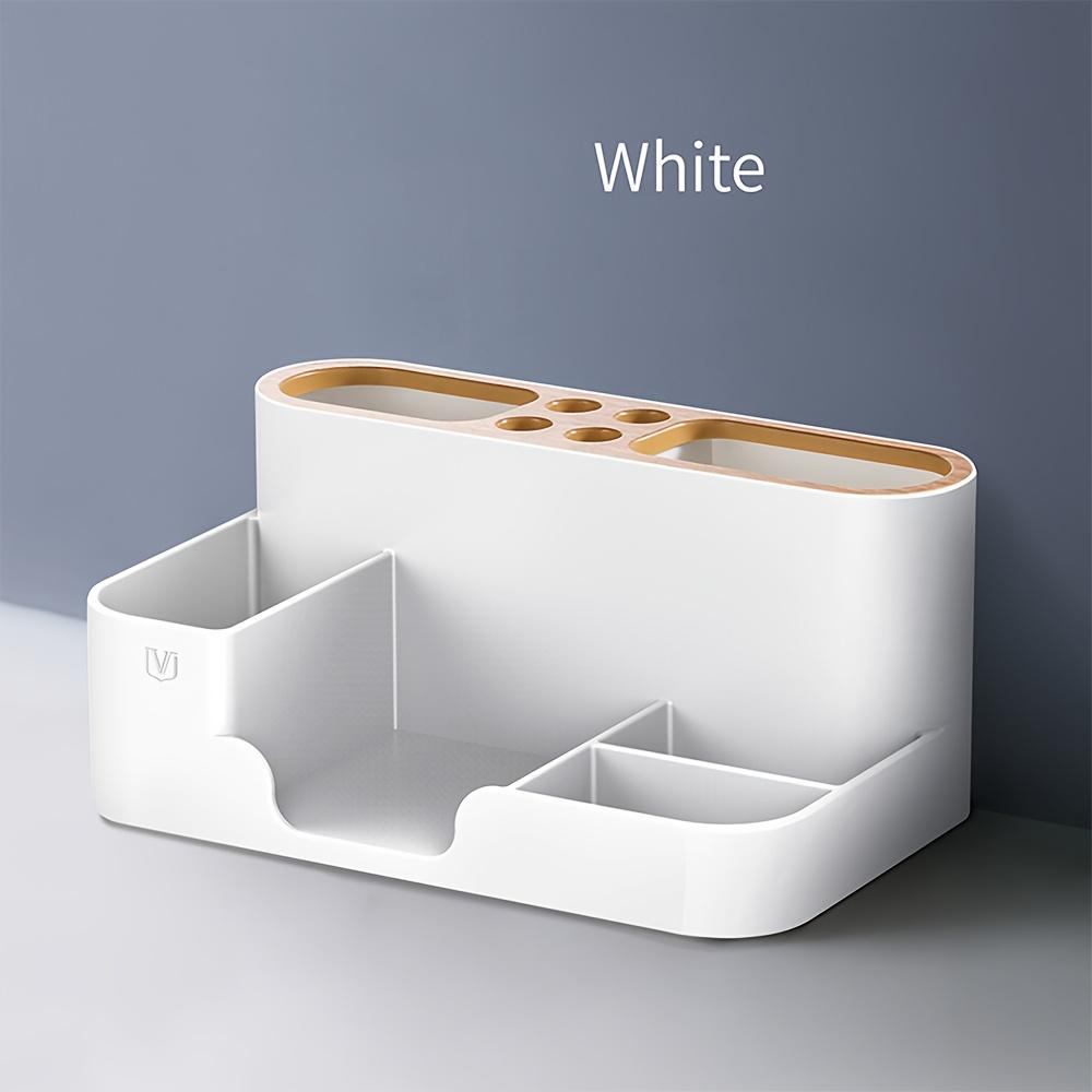 Multifunctional Desk Organizer Multi Compartment Pen Holder Desktop Stationery Storage Caddy Office Home Desktop Storage Box