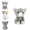 Adorable Simulation Siamese Shorthair Plush Cat Toy For Home And Room Decor
