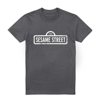 Sesame Street Μπλουζάκι Unisex με λογότυπο για ενήλικες