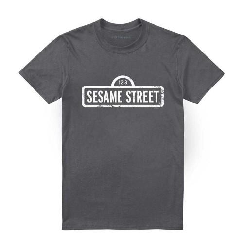 Sesame Street Unisex Adult Logo T-Shirt