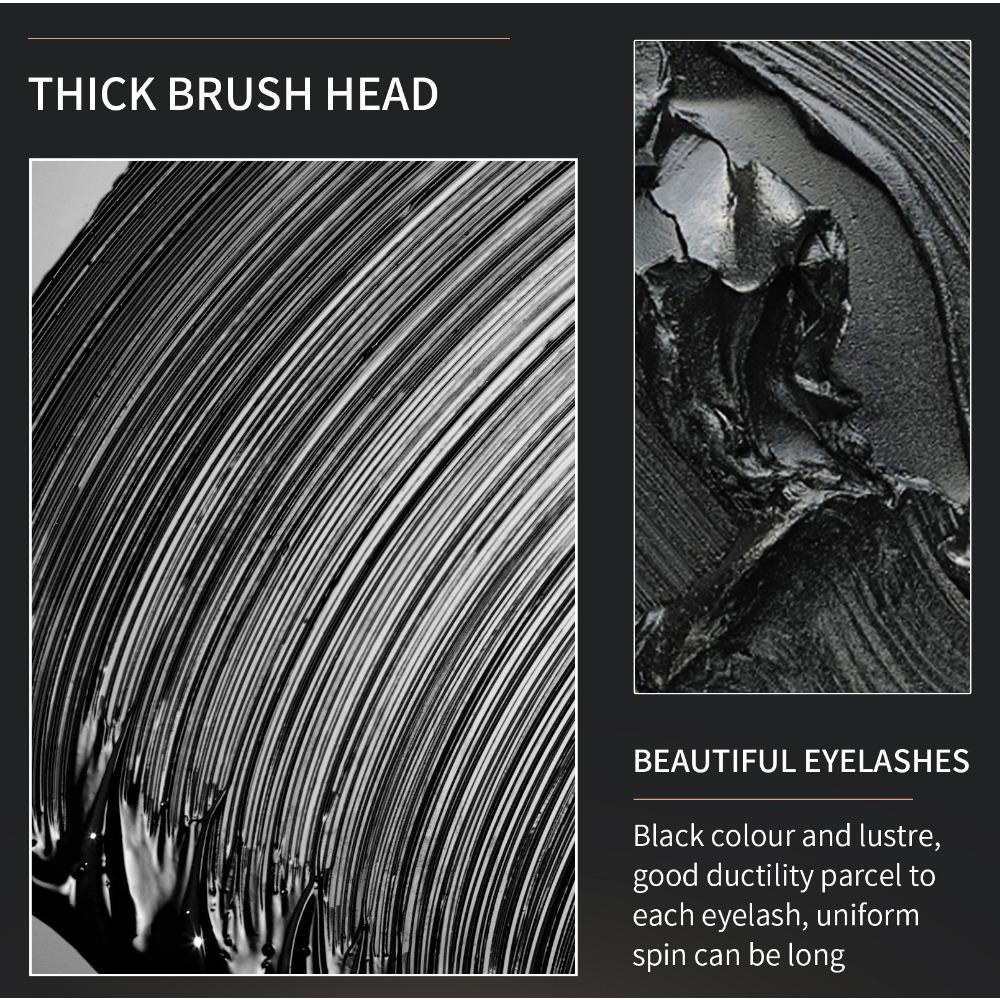 QIC Plumb 4D Mascara Slender and Thick Curls Without Blooming Waterproof Waterproof