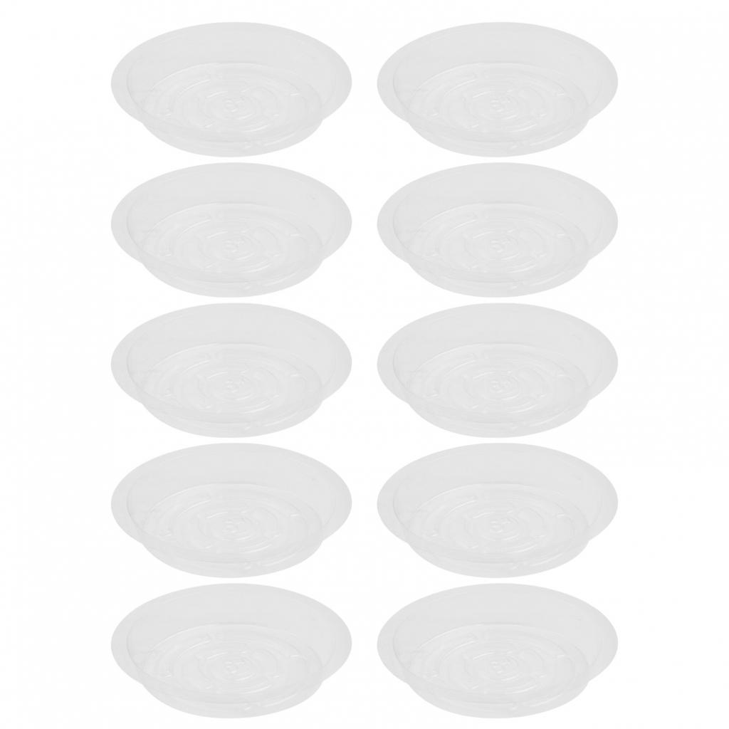 Flower pot mat Saucer Drip Tray Round Pot Base Clear Snack High quality