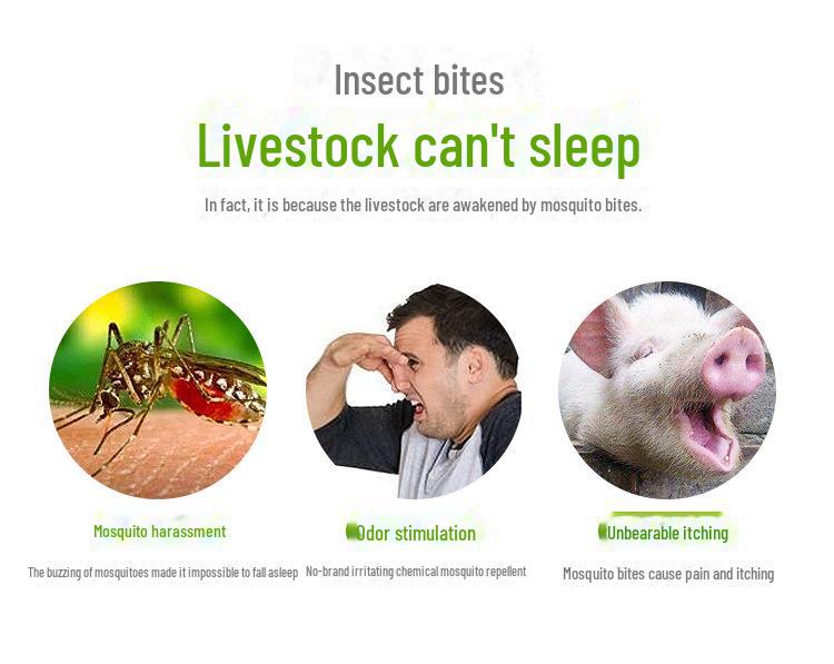 Juhui Black Long Mosquito Coil Stick for Livestock and Animal Mosquito Repellent