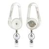 Practical Telescopic Buckles Chest Keychain Charm Accessory for Key Management Fashionable Decoration for Youth