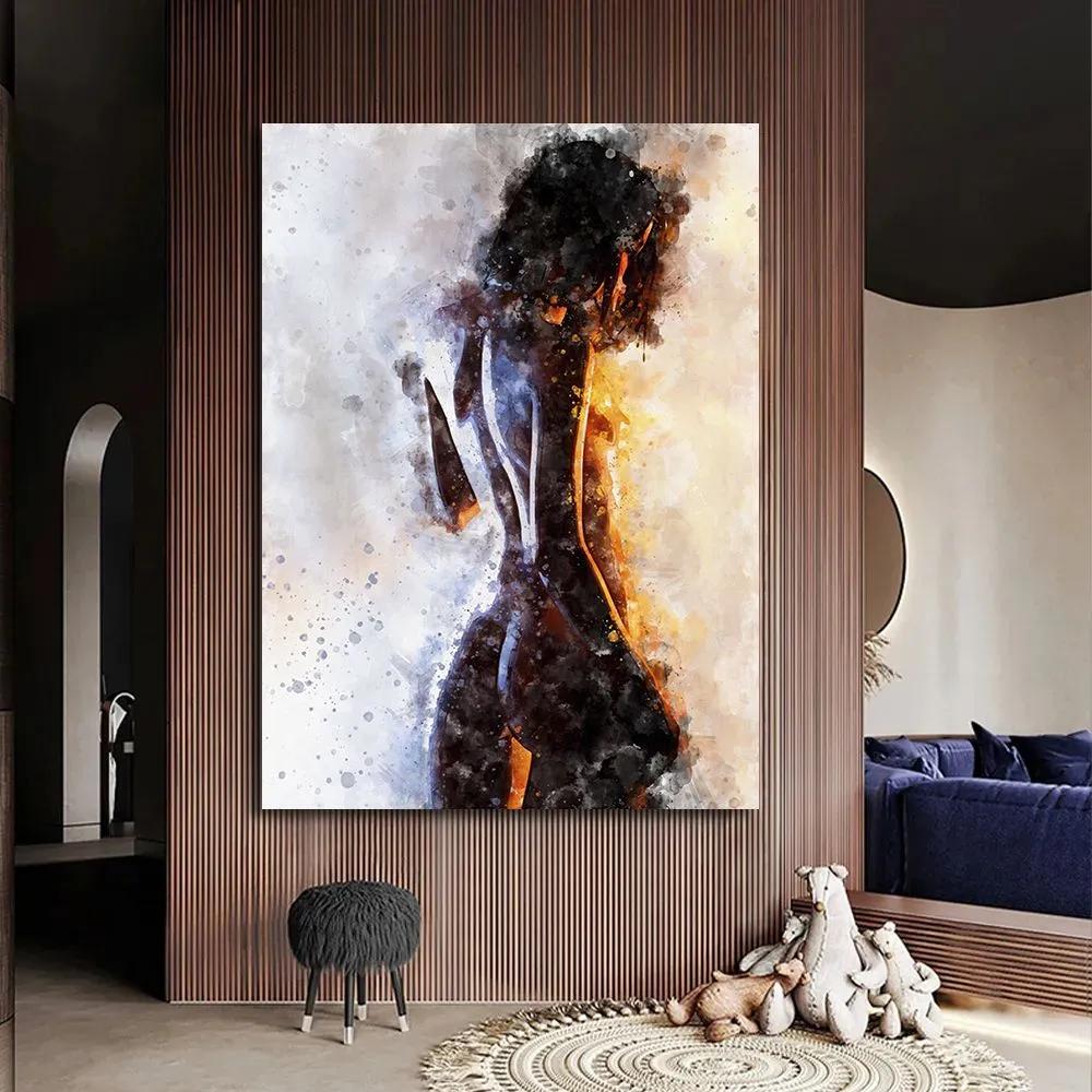 20x30cm Metal Poster Erotica Nude Sex BDSM Shibari Art