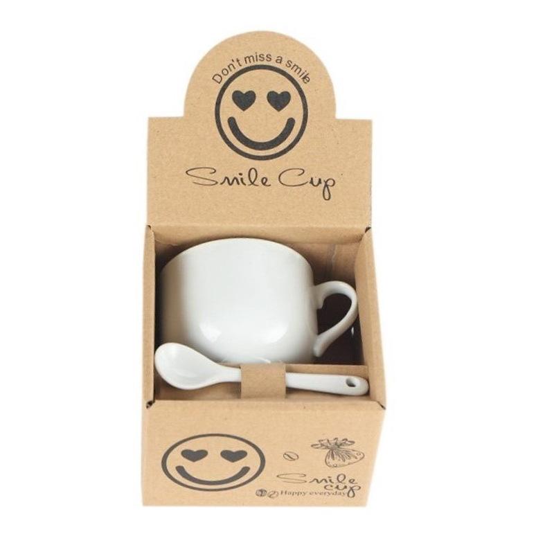 Ceramic Cup Gift Box Set Coffee Cup Creative Event Promotional Gifts Holiday Cup Souvenir