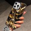 Stylish Eagle Golden     Phone Case For iPhone 17,16,15,14,13,12,11 Plus,Pro Max,XS,Colorful Silver Black Cover