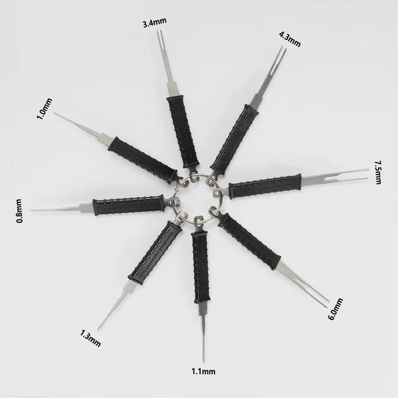 Auto Terminal Extractor Tool Kit for Car Electrical Connector Release Vehicle Wiring Harness Repair with Storage Case