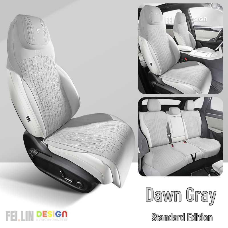 Universal Suede Car Seat Cushions for 23 Models - All-Season Half-Wrapped Saddle Pad Note Vehicle Year