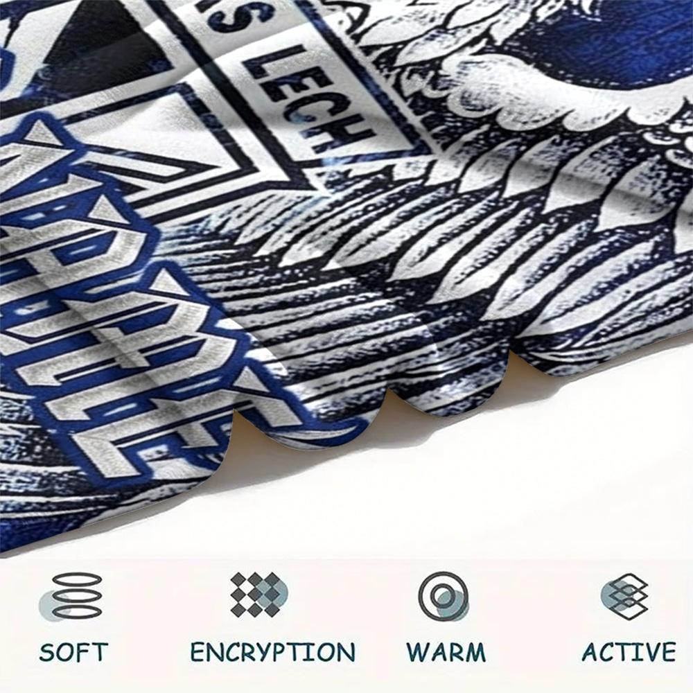 1PC Eagle Crest Custom Name Custom Name Patterned Flannel Blanket Suitable For All Seasons For Home Decor Warmth And Comfort Gifts Holiday Present