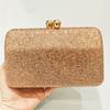 Champagner Kristall Abendtasche Clutch Luxus Strass Damen Dinner Clutches Diamant Handtaschen Hochzeit Brautparty Abschlussball Handtasche