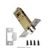 3XUF Sturdy Metal Tubulars Mortice Latches Portable Accessory for Internal Door