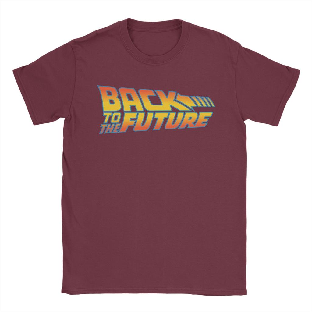 Back To the Future T Shirt Couple DMC DeLorean Streetwear TShirts Summer Crew Neck Hip Hop Tee Shirt Hot Sale Plus Size Tops