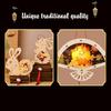 Unique Rabbits Hanging Light Elegant Autumn Festival Rabbits Shape Light Hanging Decoration Gift Ideas