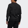 Adidas Moletom Masculino de Gola Redonda Estampado Tops Preto GP6260