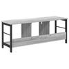 Bookshelf Grey Sonoma 102 x 32 x 40.5 cm Particleboard