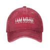 Rapper Playboi Carti Cappellino da Baseball Sole Io Musica Caccia Campeggio Alta Qualità Lavato Cappellino Trucker Unisex Donna Cappellini alla Moda