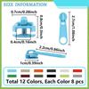Zippers Repair Kits #3 #5 Sewing Zippers Nylon Coil Zippers for DIY Sewing Craft Clothes Bag Purse Making Supplies