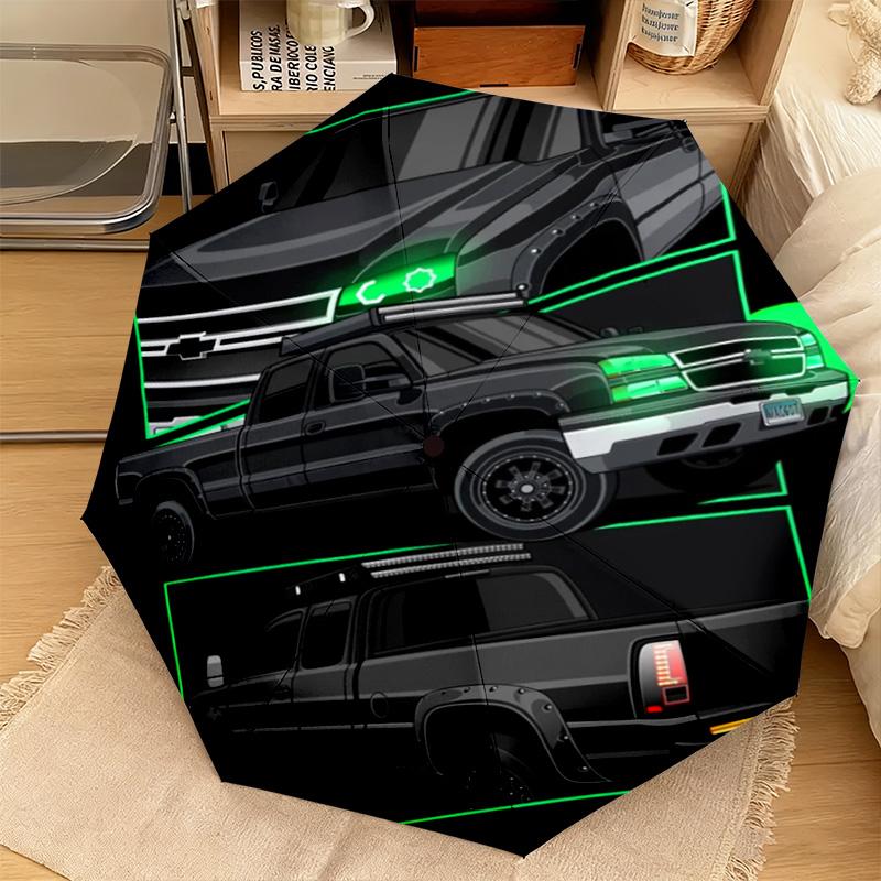 1PC Stylish Car Automatic Umbrella - Suitable Travel Outdoor Portable Umbrella Birthday Gift Daily Essentials
